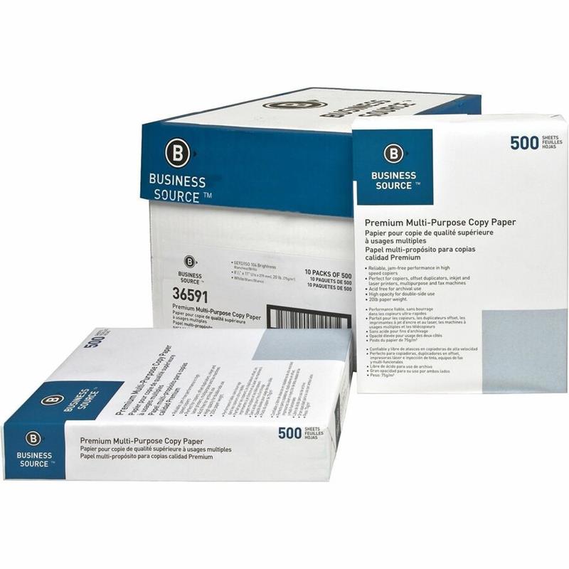 Image BUSINESS SOURCE® Copy paper