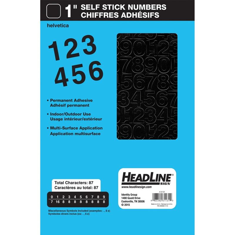 Image Geosign Vinyl Letters and Numbers