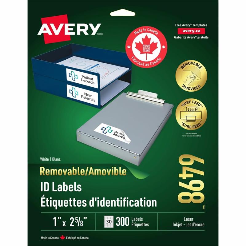 Image Removable I.D. labels