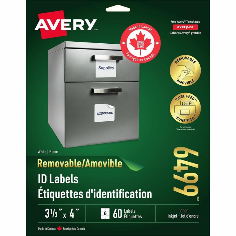 Image Removable I.D. labels