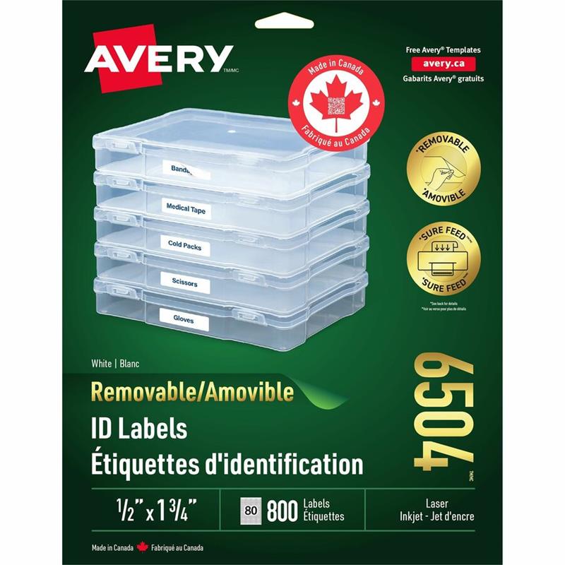 Image Removable I.D. labels