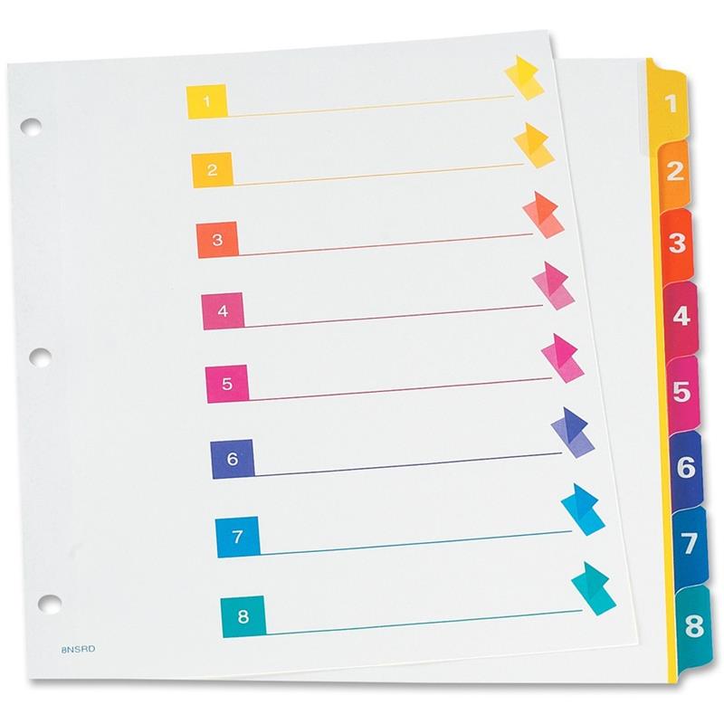Image Super Rapidex™ Pre-Printed Dividers