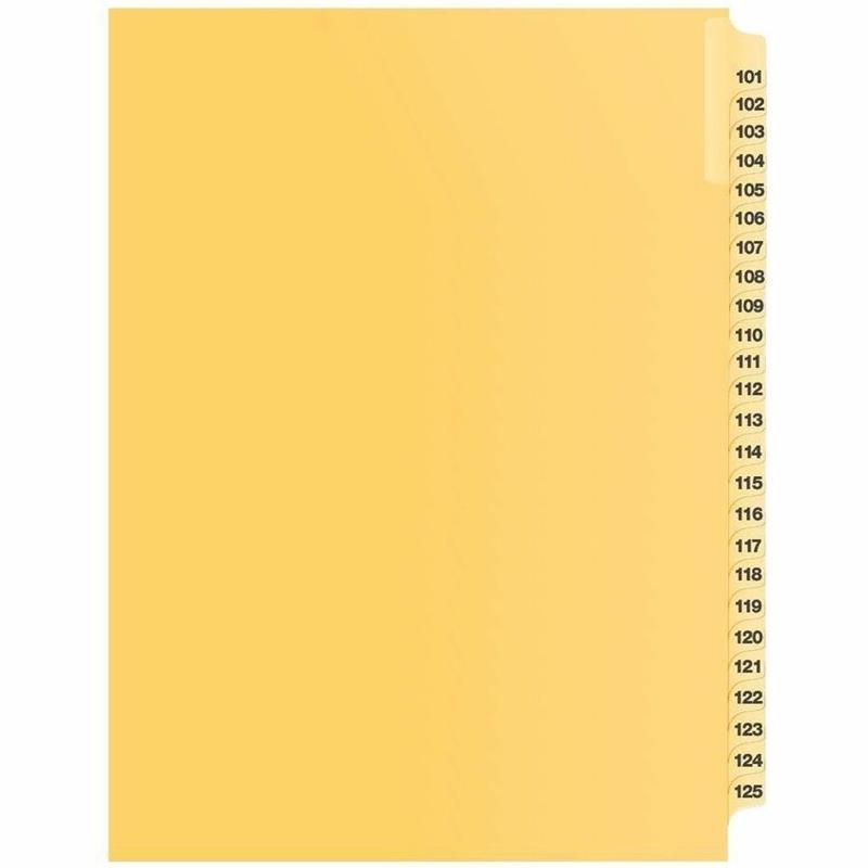 Image Quest Numerical Litigation Index Dividers