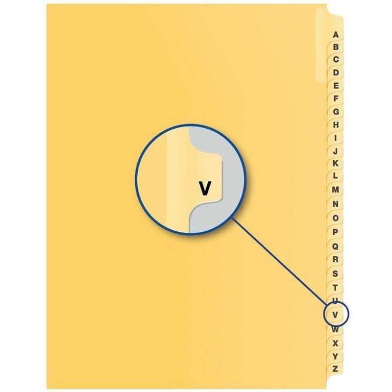 Image Quest Alphabetical Litigation Index Dividers