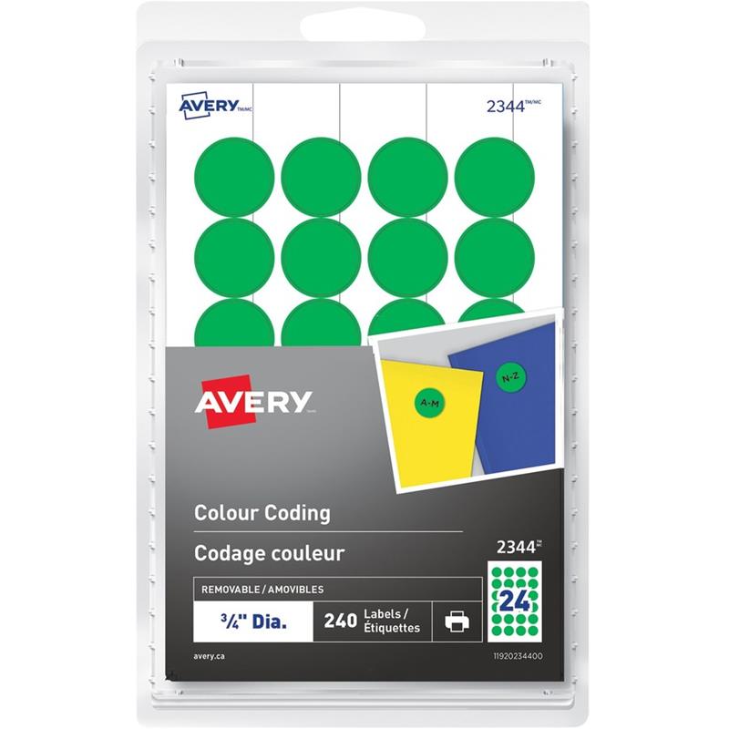 Image Self-Adhesive Colour Coding Labels